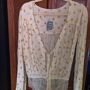 Free people NWT bodysuit shirt